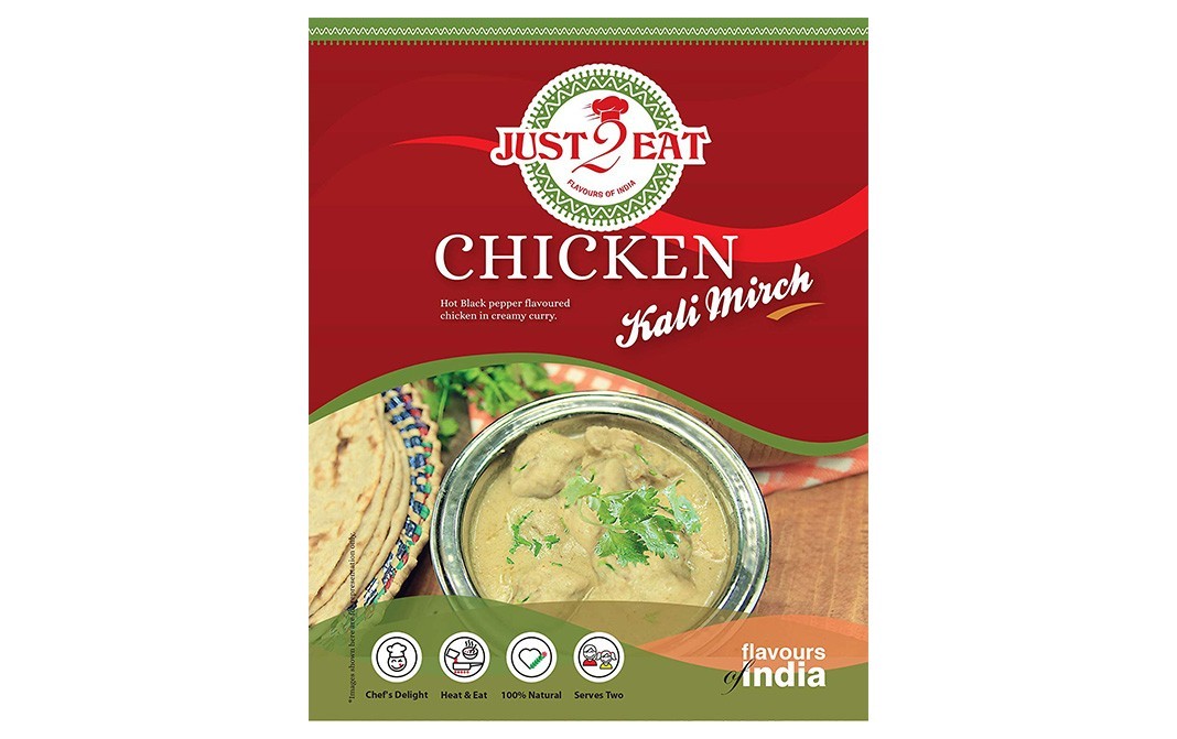Just2Eat Chicken Kali Mirch    Box  280 grams
